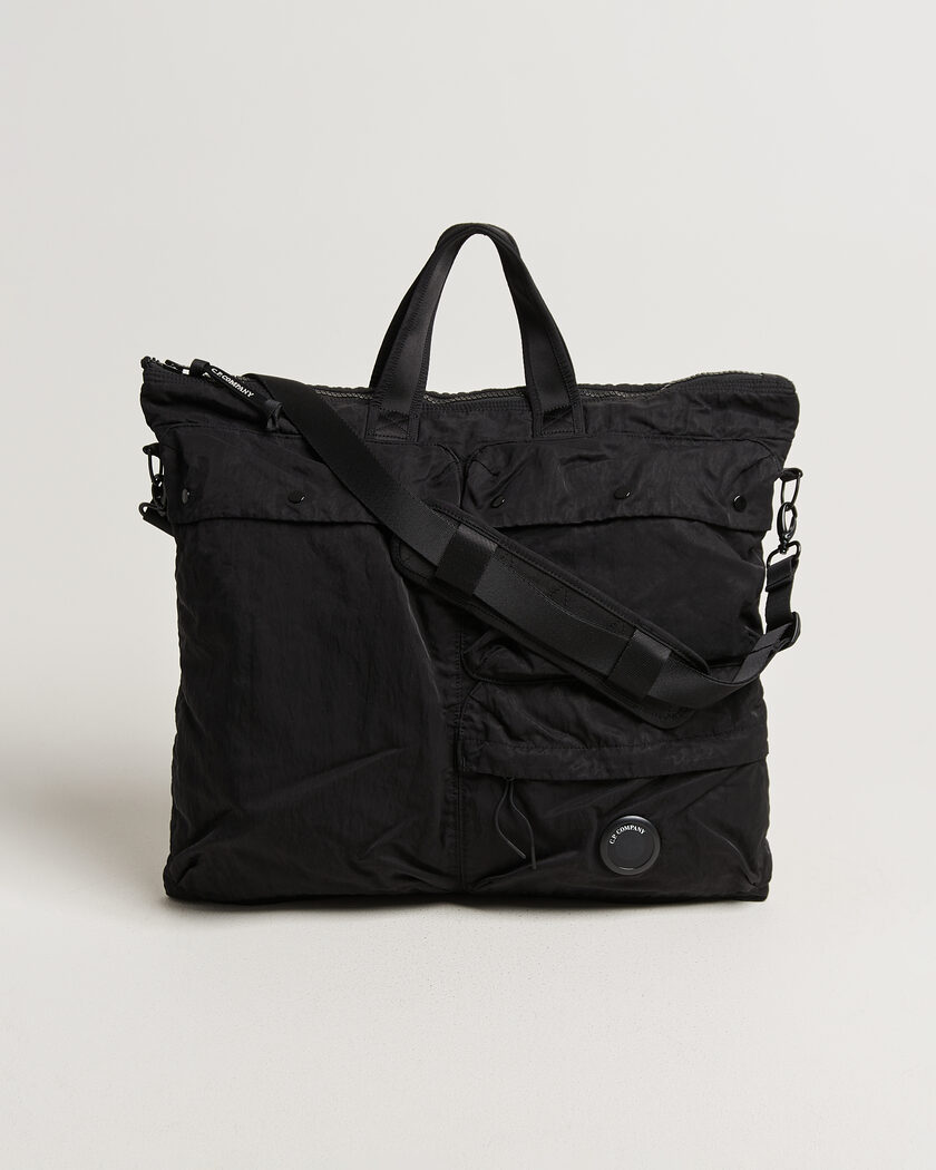 C.P. Company Nylon B Zip Tote Bag Black – Black