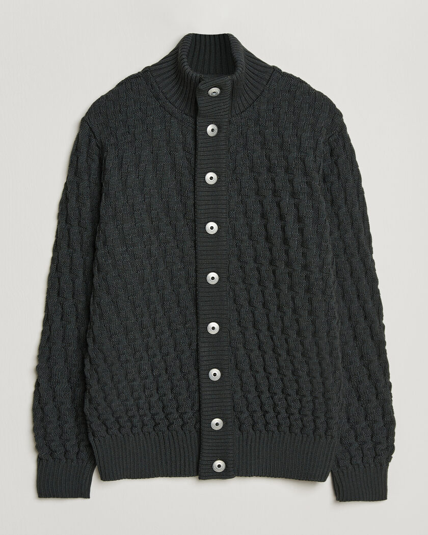 S.N.S. Herning Stark Cardigan Terrain Green – Green