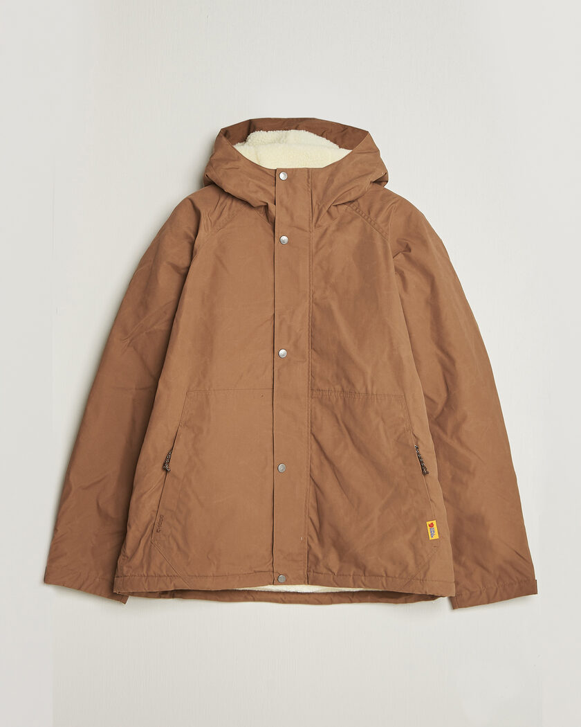 Fjällräven Vardag G-1000 Pile Jacket Wood Brown – Brown