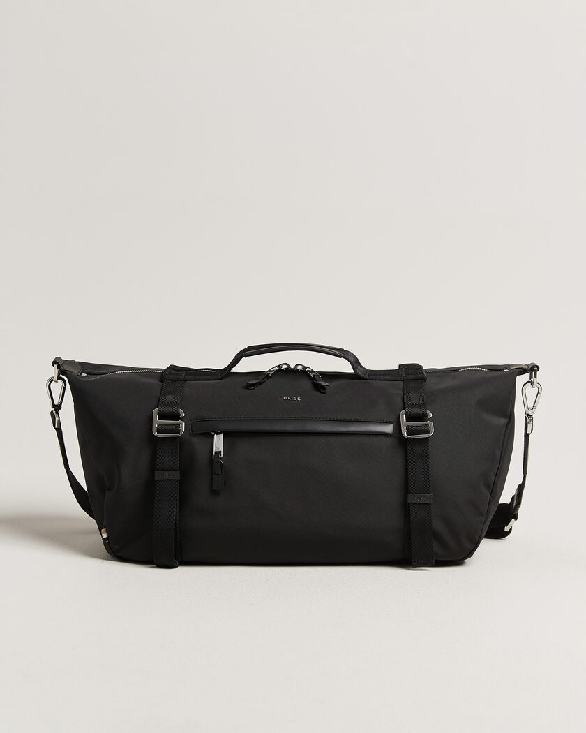 RLX Ralph Lauren Boston Duffle Bag Black/Red at CareOfCarl.com