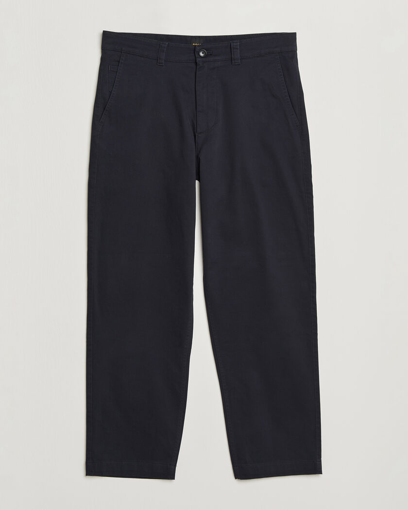 BOSS ORANGE Cotton Chino Dark Blue – Blue
