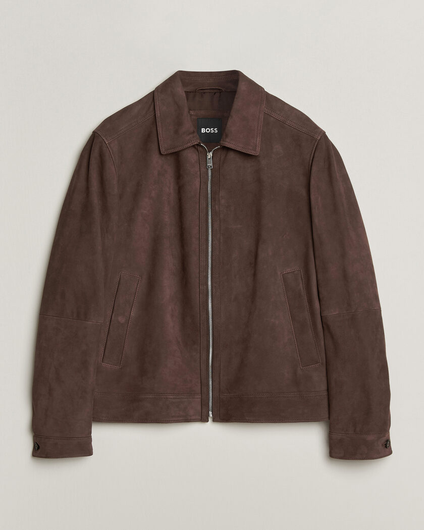 Nudie Jeans Eddy Rider Leather Jacket Black at CareOfCarl.com