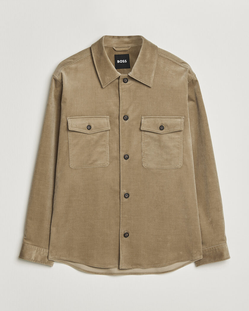 Stone Island Nylon Metal Zip Overshirt Military Green at