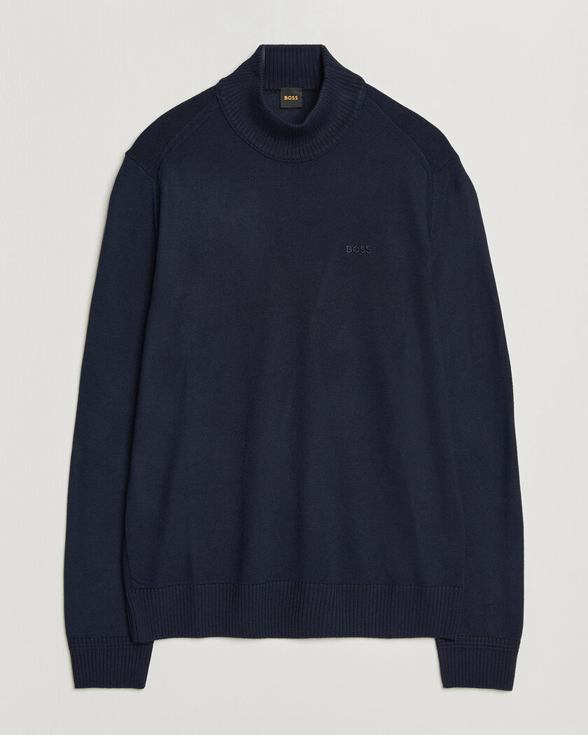 Stone  ghost ロンt ダークネイビー Ｌサイズ Stone Island Ghost Piece Geelong Wool Turtleneck Navy Blue at