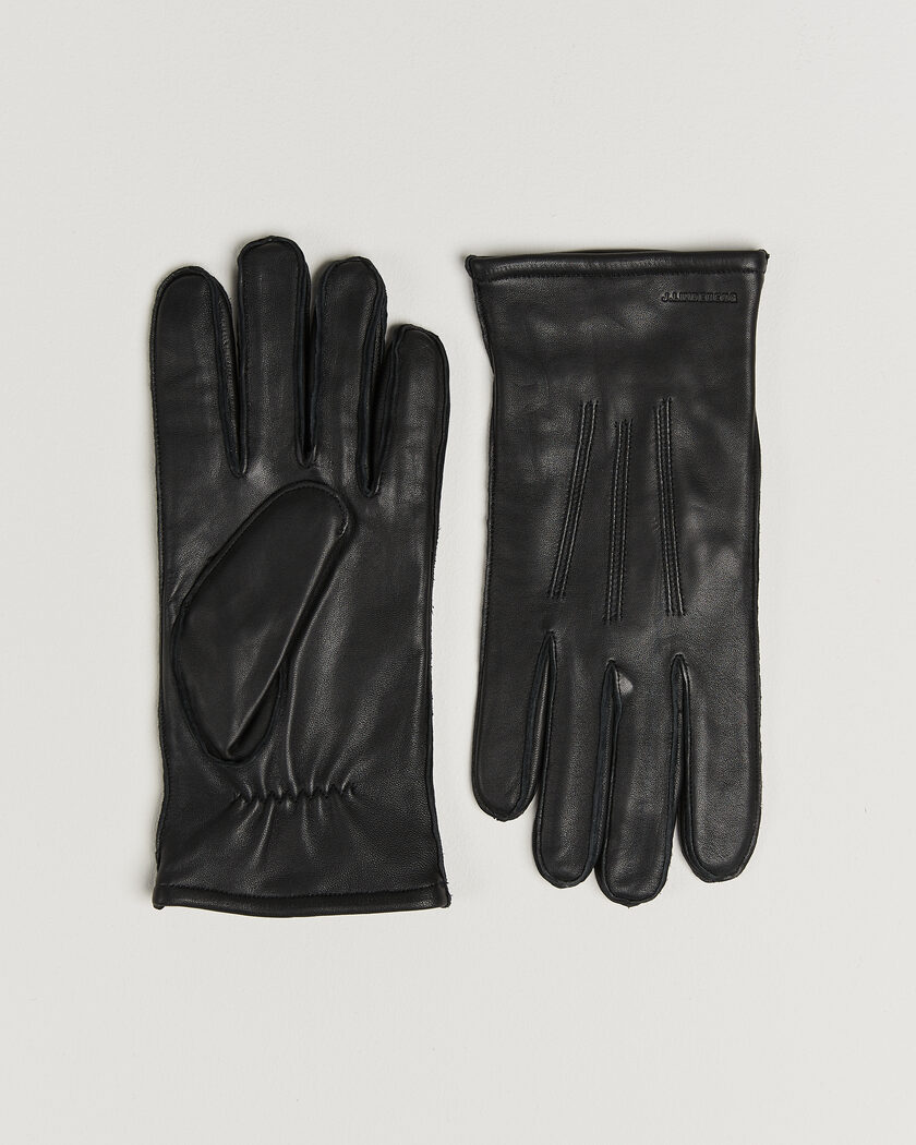 Polo Ralph Lauren Full Grain Leather Gloves Caramel at CareOfCarl.com