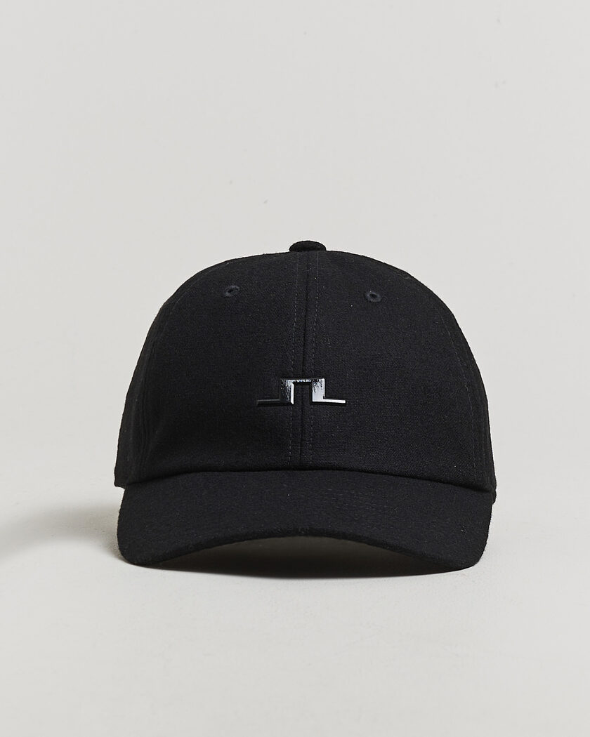 J.Lindeberg Winter Wool Cap Black – Black