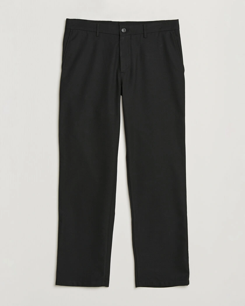 J.Lindeberg Logan Brushed Twill Pants Black – Black