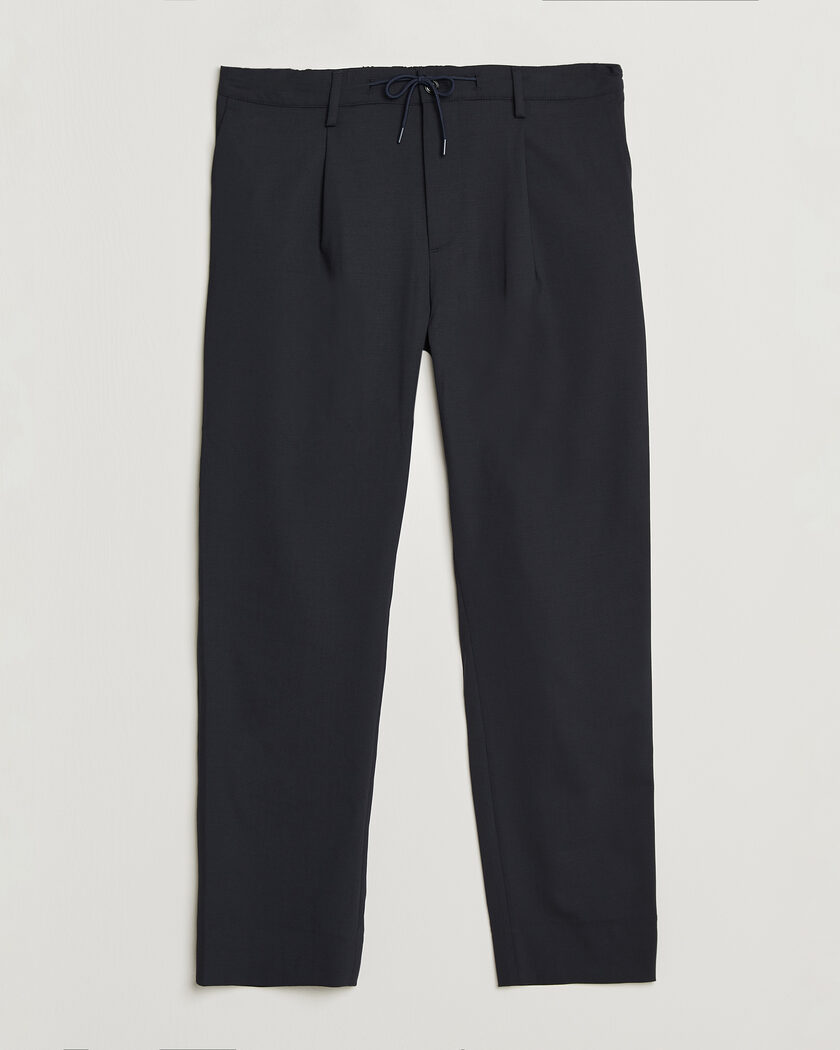 Thom Browne Packable Ripstop Trousers Navy at CareOfCarl.com