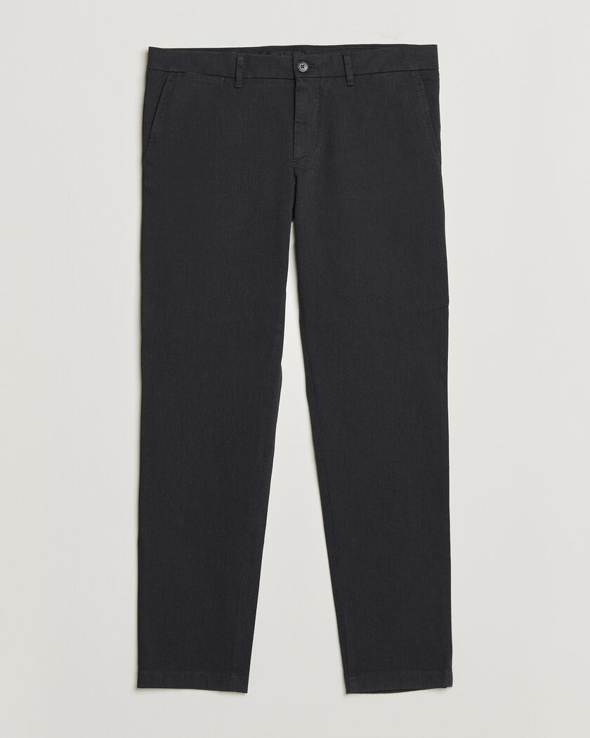 J.Lindeberg Chase Stretch Flannel Trousers Dark Grey – Grey