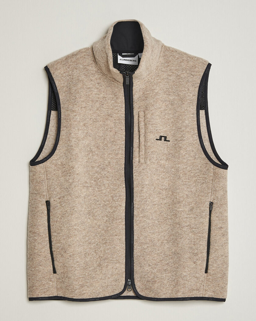 Polo Ralph Lauren Quilted Vest Cedar Heather Dogtooth at