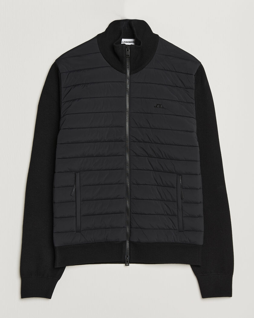 J.Lindeberg Boen Hybrid Jacket Black – Black