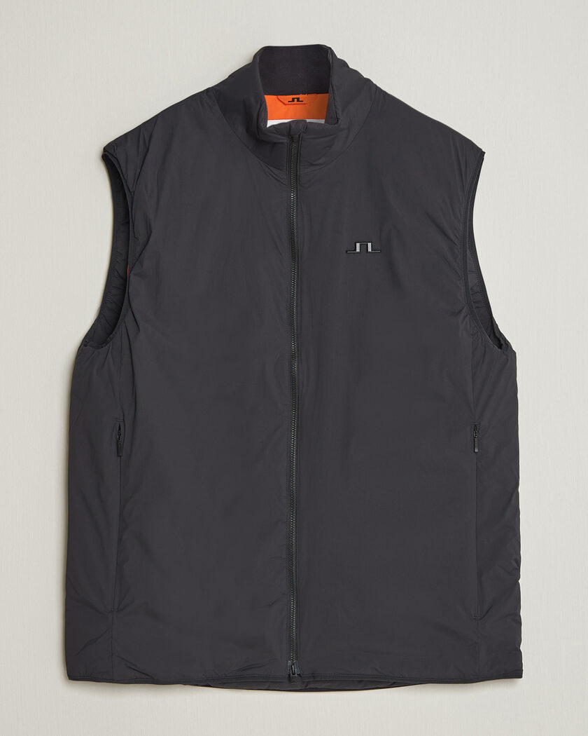 J.Lindeberg Clinton Padded Vest Black – Black