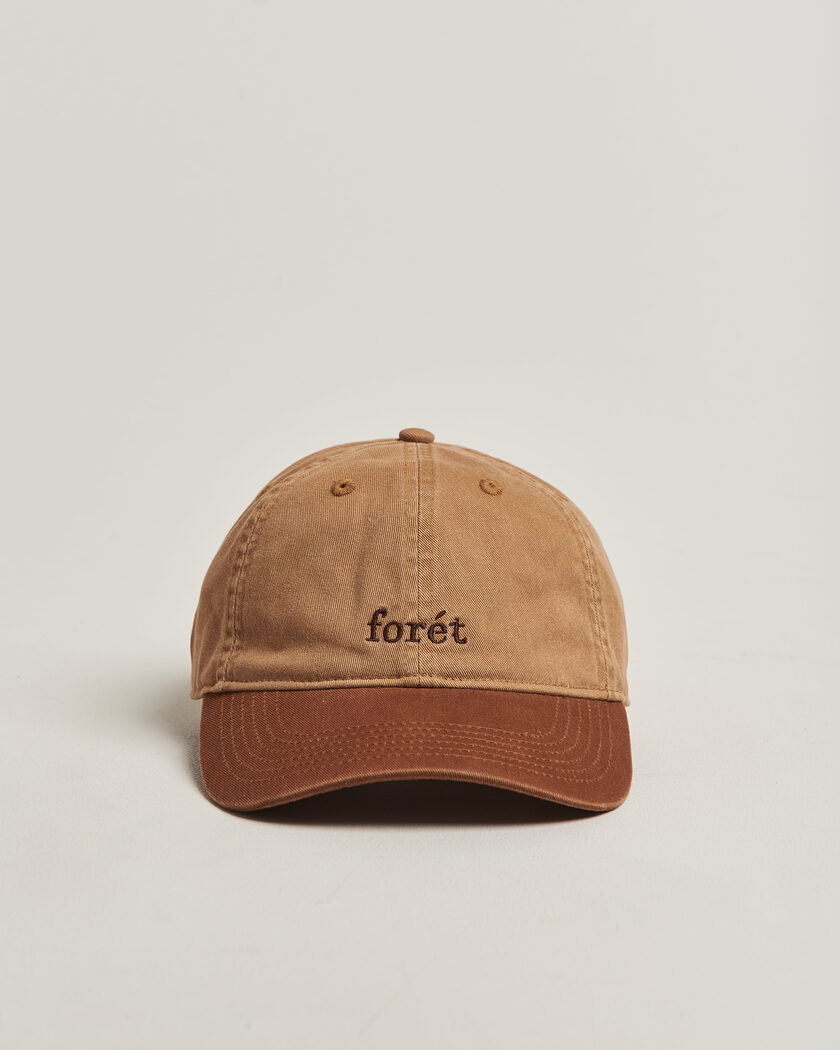 Forét Hawk Washed 2-Tone Cap Khaki/Brown – Brown