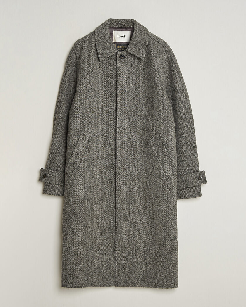 Polo Ralph Lauren Lightweight Melton Peacoat Charcoal at