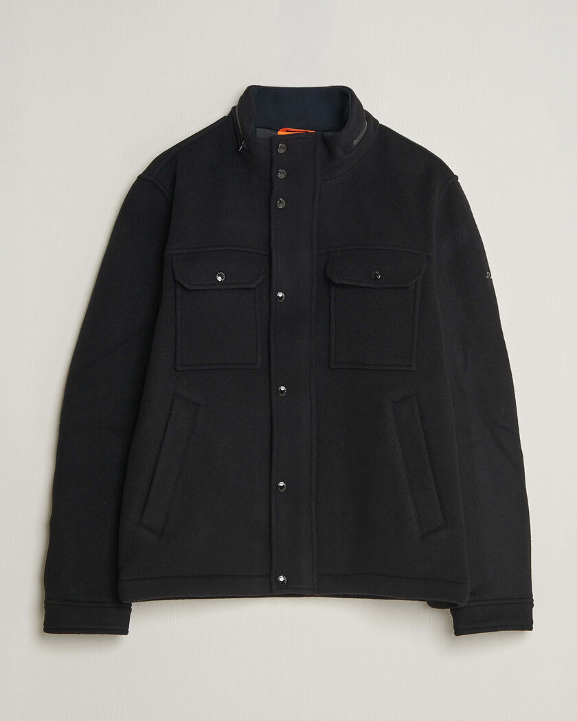 J.Lindeberg Bailey Wool Field Jacket Black – Black