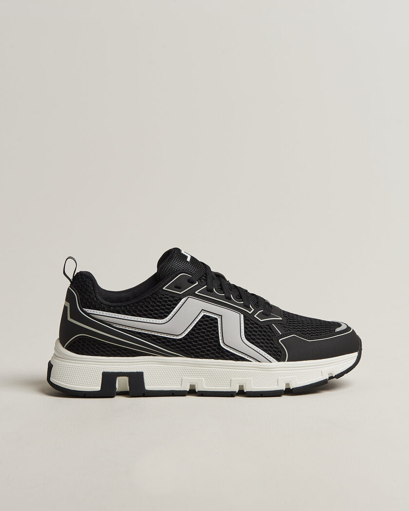 J.Lindeberg Vent 500 Sport Running Sneaker Black – Black