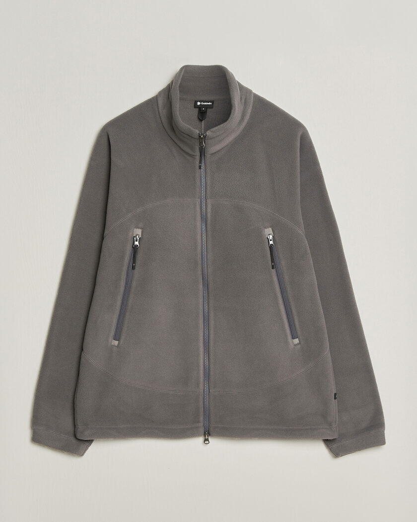 Goldwin Polartec Fleece Jacket Lunar Gray – Grey