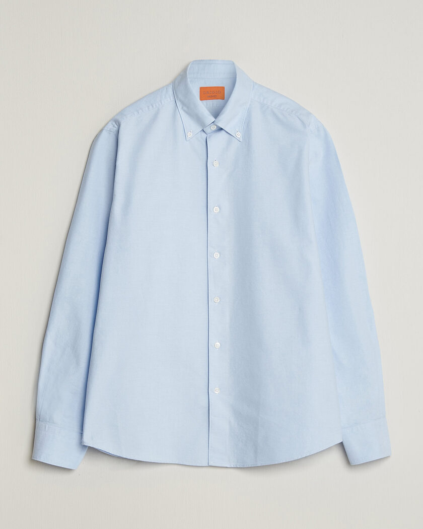 Grigio Oxford Button Down Shirt Light Blue – Blue