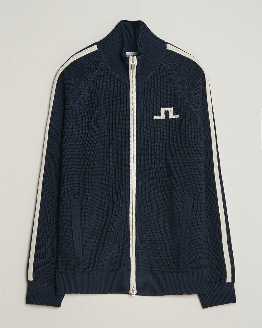 Polo Ralph Lauren Cotton Cable Full Zip Hunter Navy at CareOfCarl.com