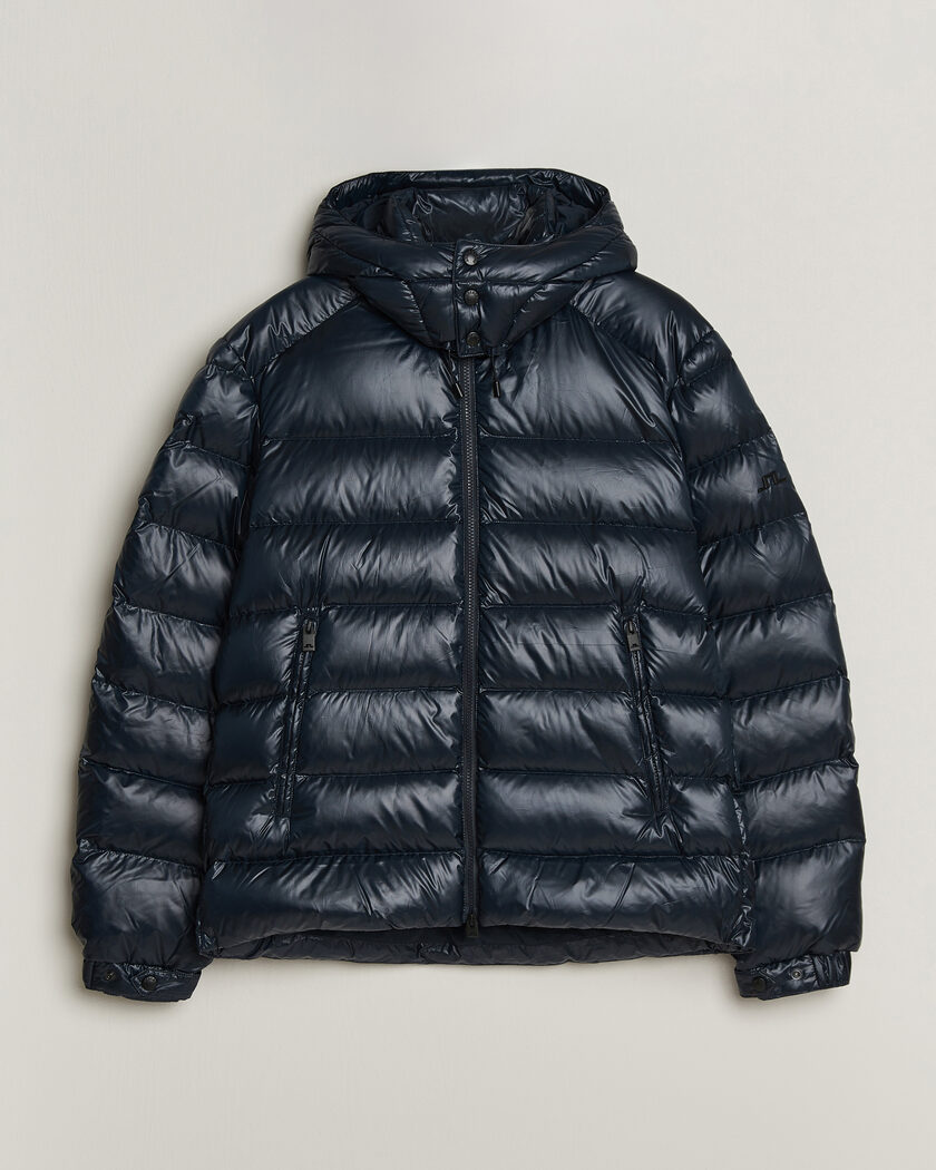 J.Lindeberg Creek Light Hooded Down Jacket JL Navy – Blue
