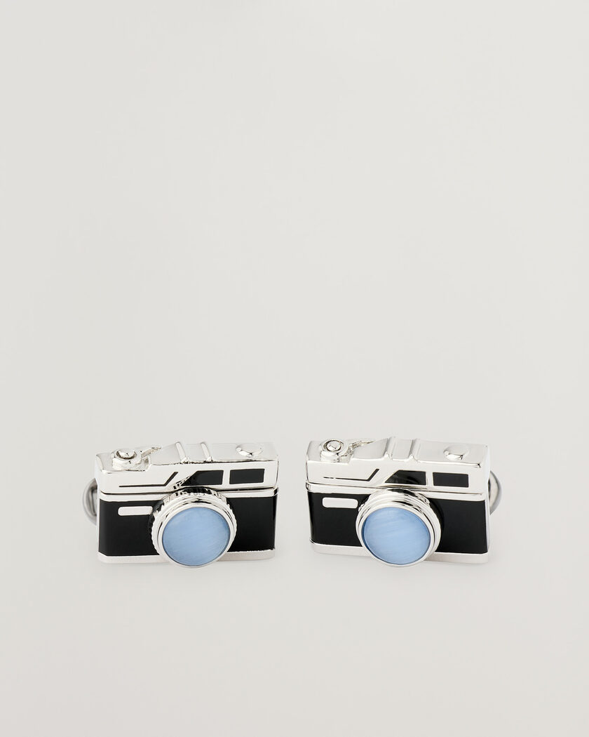 Paul Smith Camera Cufflink Silver – Silver