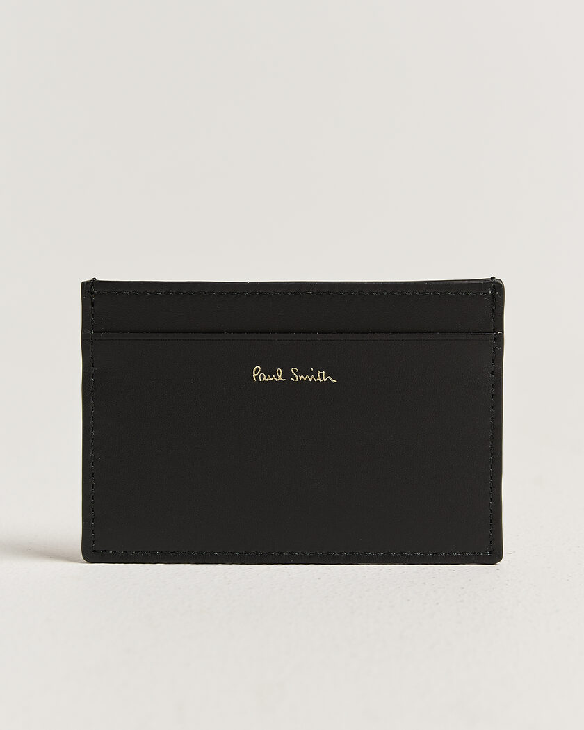 Paul Smith Signature Stripe Card Holder Black – Black