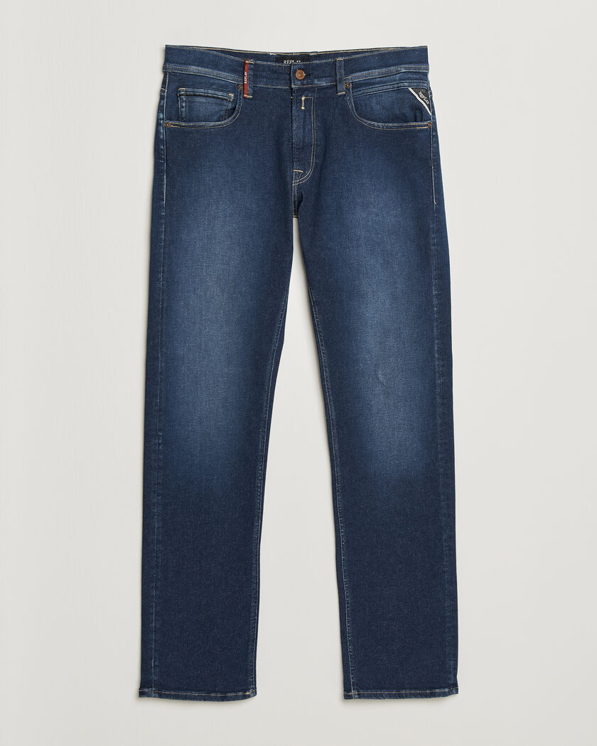Replay Grover Hyperflex Jeans Dark Blue – Blue