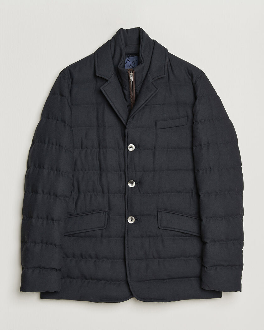 Emporio Armani Down Puffer Jacket Green/Black at CareOfCarl.com