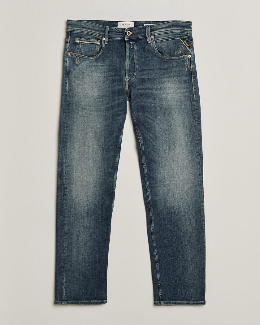 Replay Grover 5 Years Wash Jeans Medium Blue – Blue