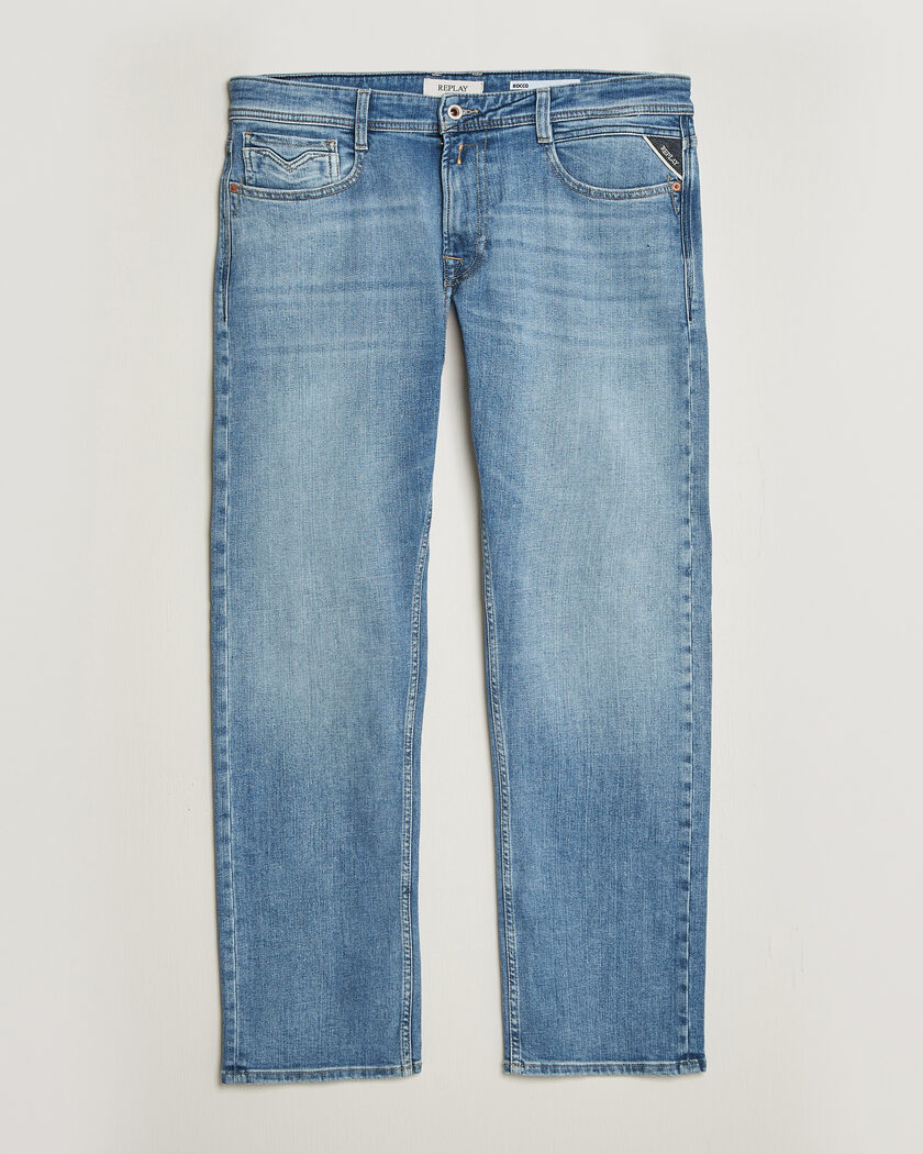Replay Rocco Comfort Fit Original Jeans Light Blue – Blue