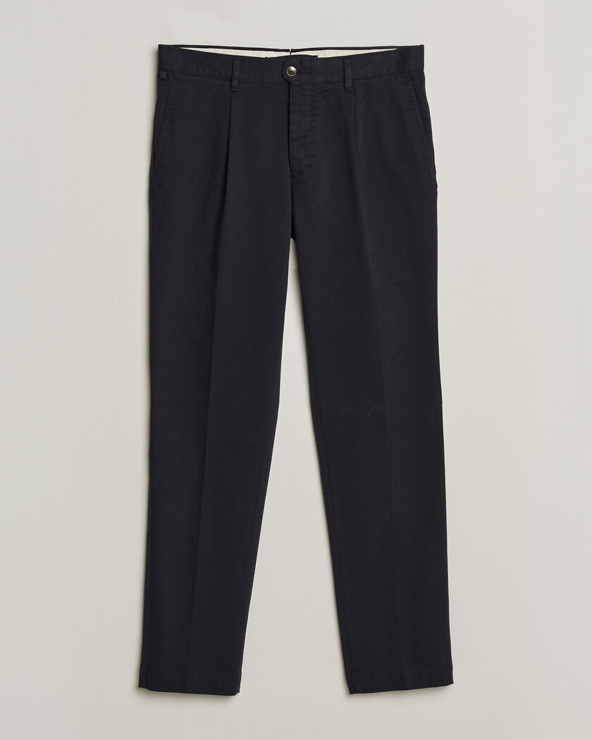 Incotex Regular Fit Cover Chinos Navy – Blue