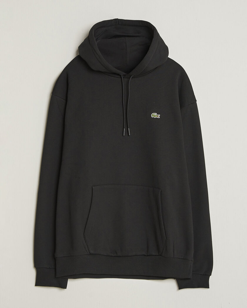Moncler Logo Hoodie Black at CareOfCarl.com