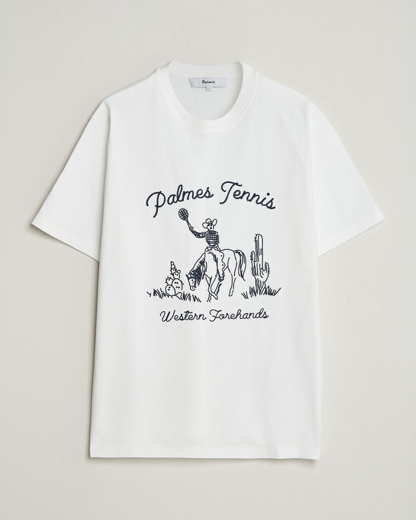Auralee Seamless Crew Neck T-Shirt White at CareOfCarl.com