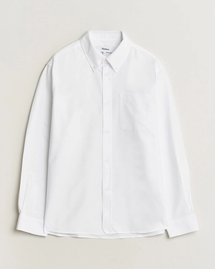 Palmes Deuce Oxford Shirt White – White