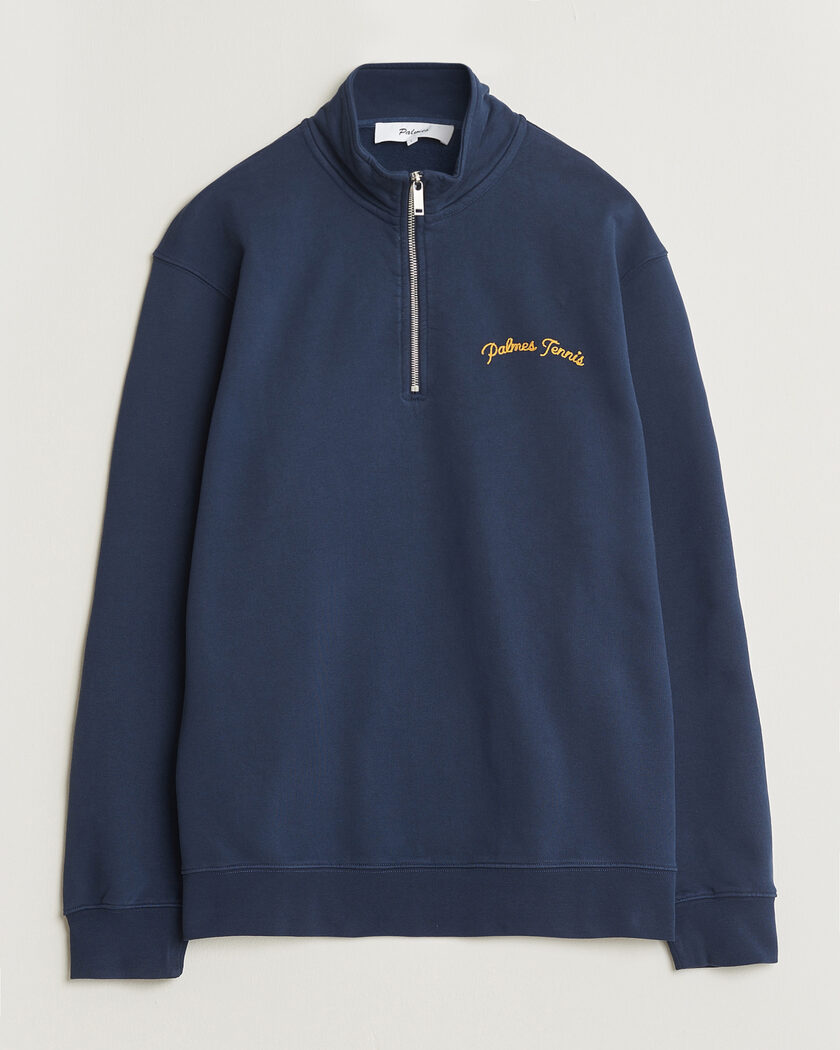 Palmes Western Zip Jacket Navy – Blue