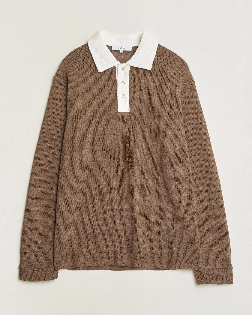 Palmes Knitted Rugby Brown – Brown