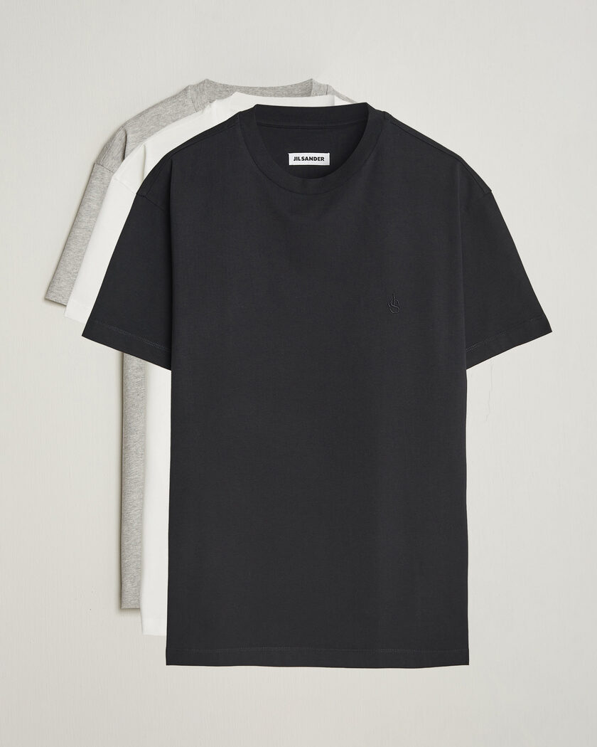 Jil Sander 3-Pack T-Shirts Multi – Multi-colour