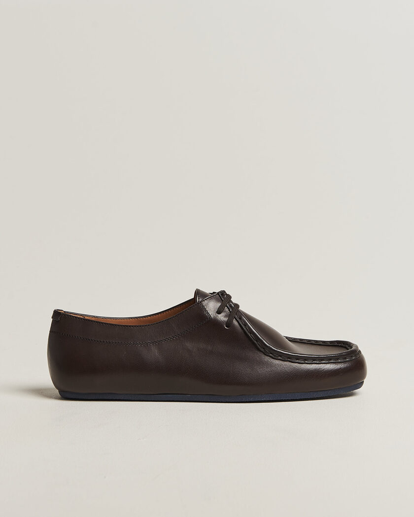 Jil Sander Leather Derbies Cacao – Brown