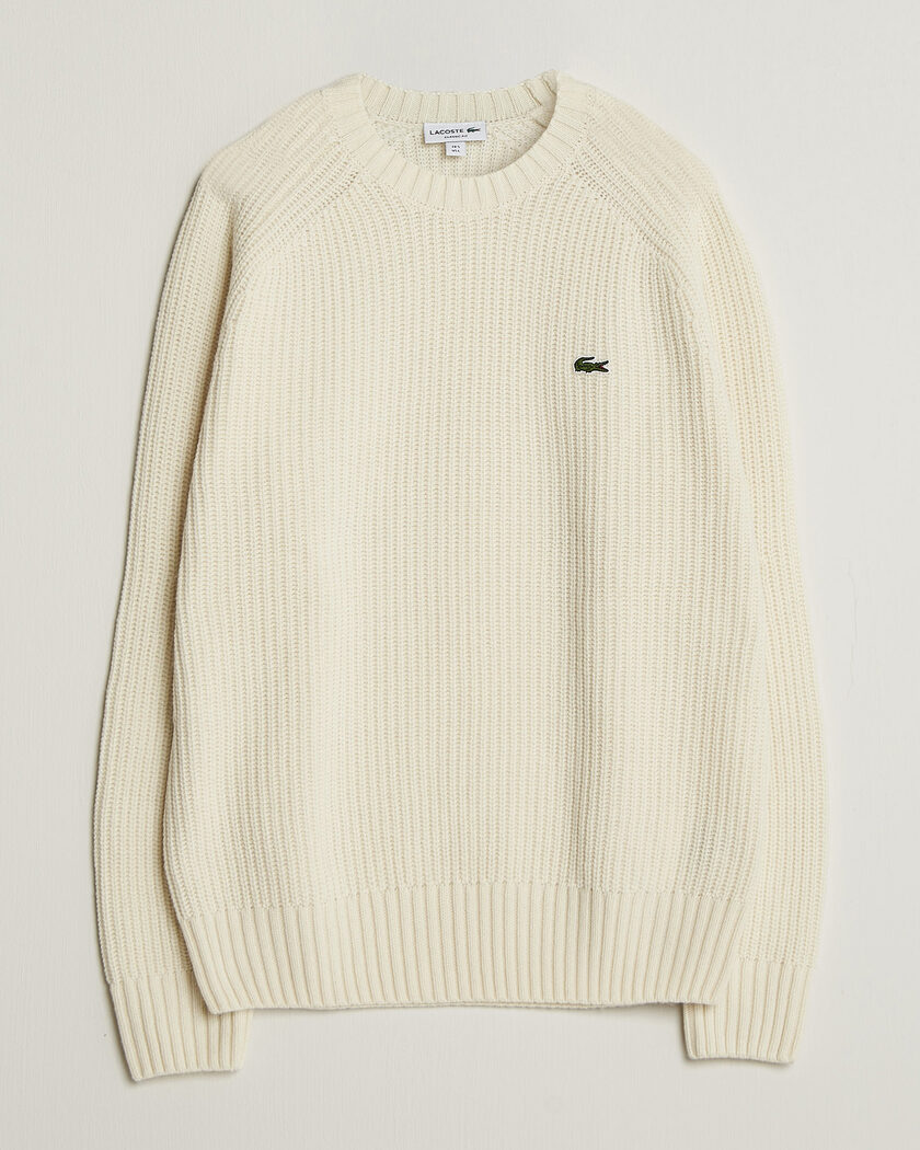 【オットンブレ様】C.P. COMPANY Summer Knit C.P. Company Sea Island Cotton Crewneck White at CareOfCarl.com
