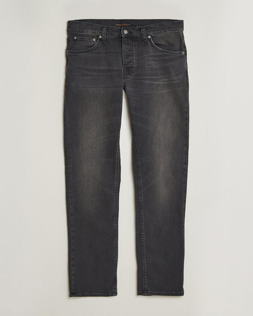 Nudie Jeans Solid Ollie Jeans Black Mist – Black