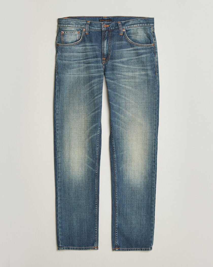 Nudie Jeans Gritty Jackson Jeans Tidal Waves – Blue