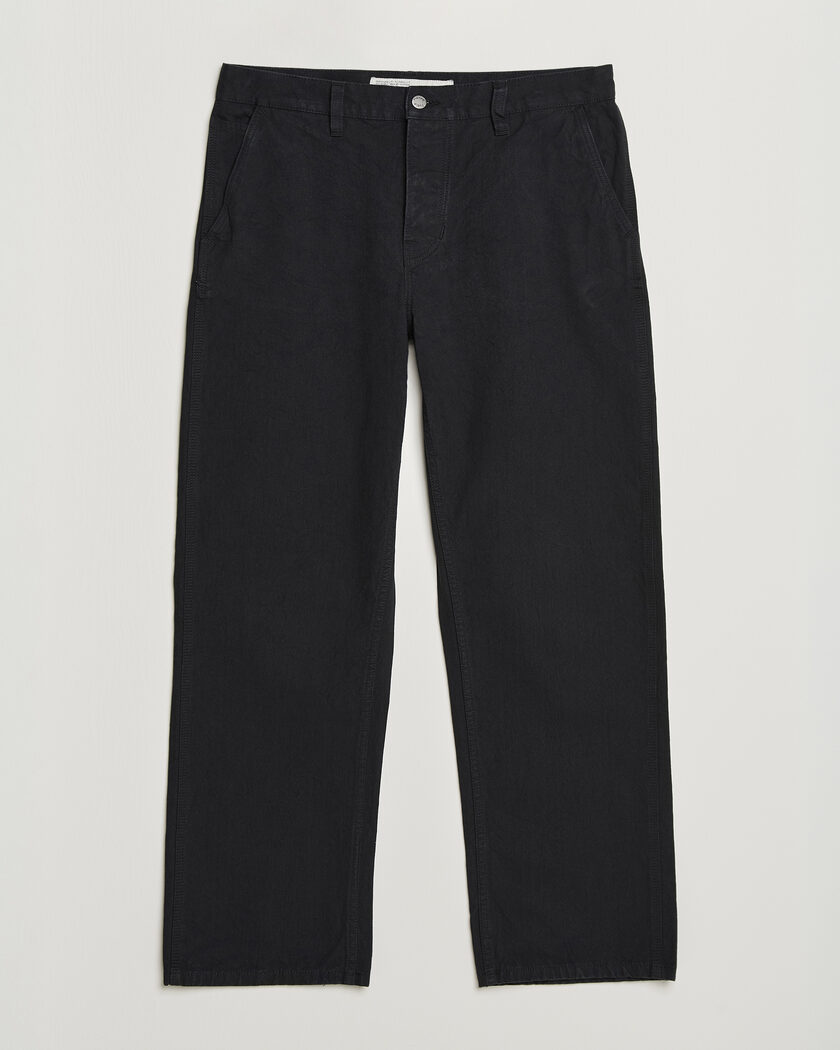 Nudie Jeans Tuff Tony Duck Canvas Pants Black – Black