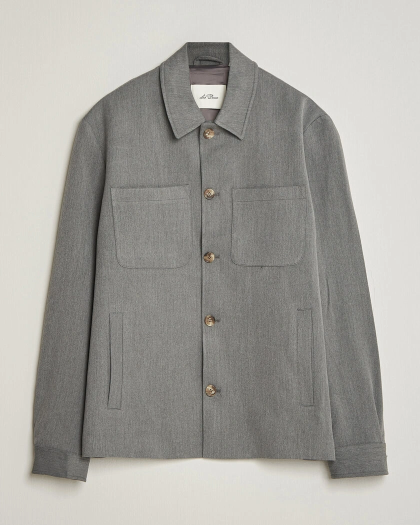LES DEUX Marsielle Hybrid Jacket Grey Melange – Grey