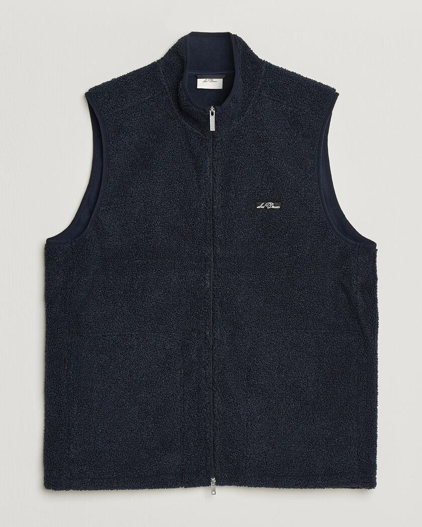 Stone Island Recycled Nylon Down-TC Vest Bright Blue at CareOfCarl.com