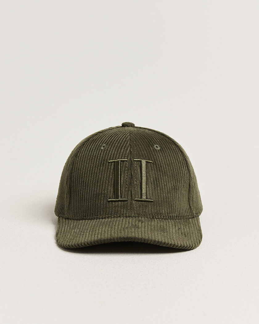 LES DEUX Core Corderoy Baseball Cap Duffle Bag – Green
