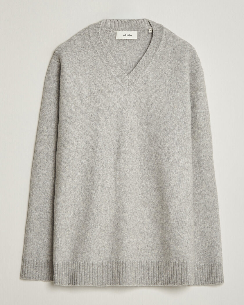A Day's March Tietar Mohair Sweater Grey Melange at CareOfCarl.com