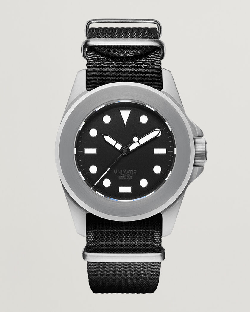 UNIMATIC Modello Quattro Limited Military Watch Black – Black