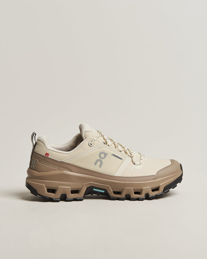 On Cloudrock Low Waterproof Grain/Soba – Beige