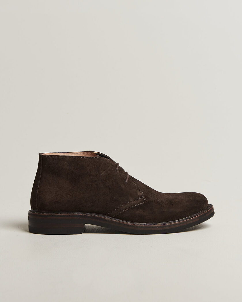 Astorflex Greenflex Dainite Desert Boot Dark Brown Suede – Brown