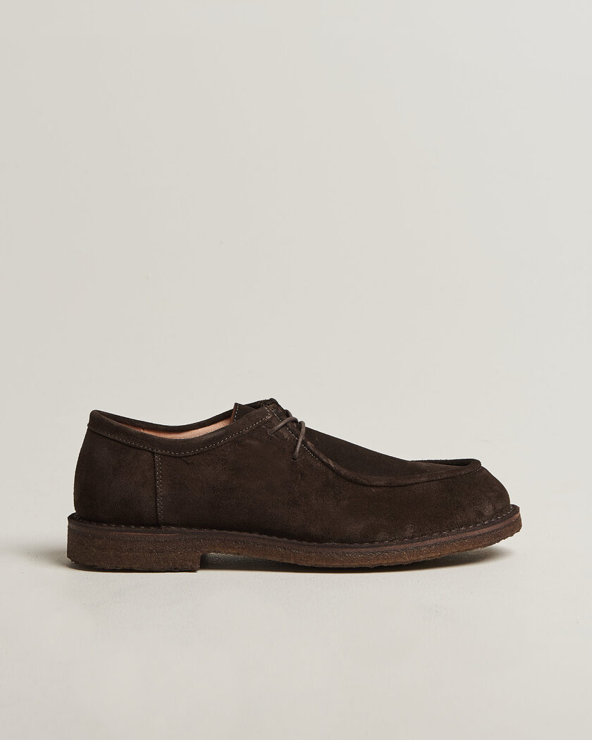 Astorflex Artflex Moc Toe Dark Brown Suede – Brown